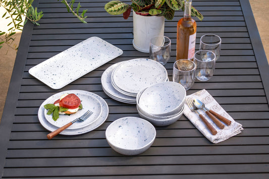 Terrazzo Dinnerware Melamine Collection 50% off!