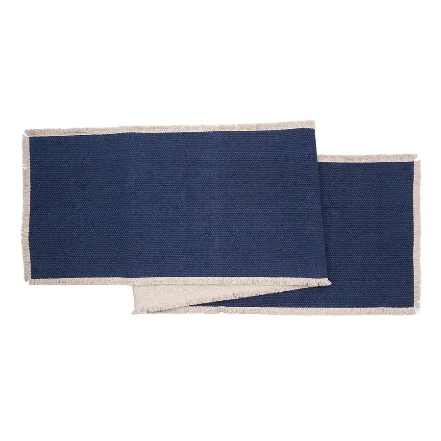 Fringed Solid Table Runner