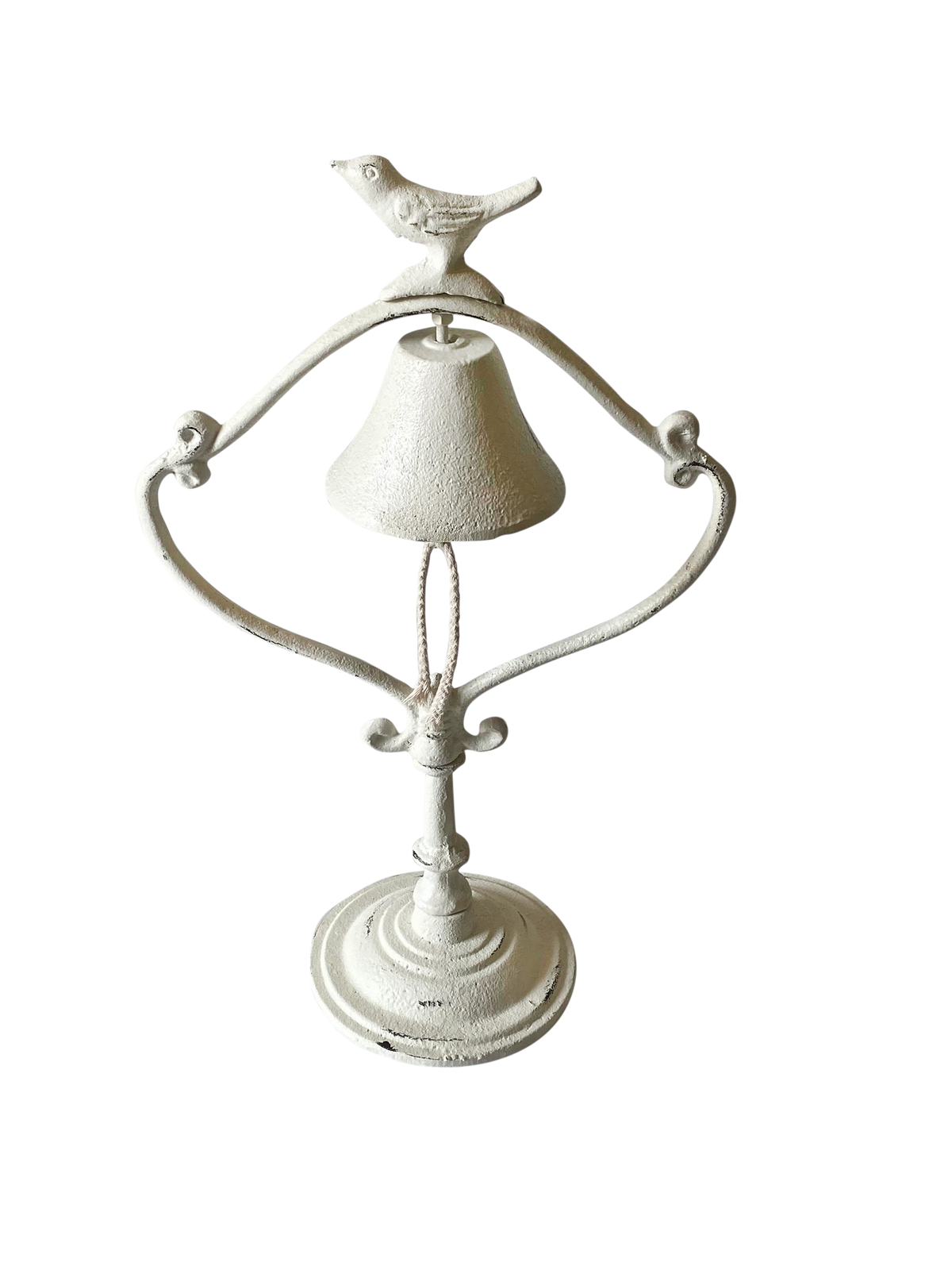 Cast Iron Bird Bell 17.5"H