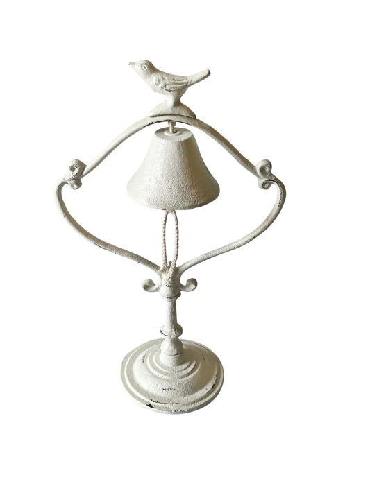 Cast Iron Bird Bell 17.5"H