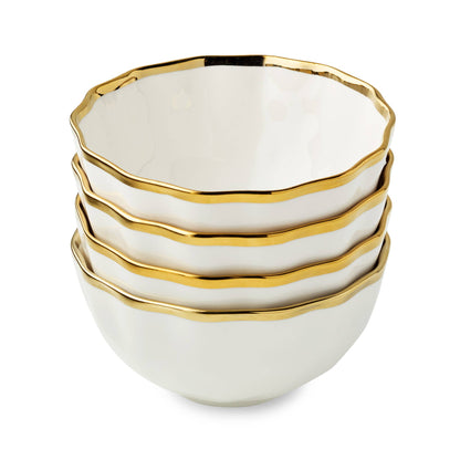 Regency Gold Cereal Bowl 6in x 3in 22 oz