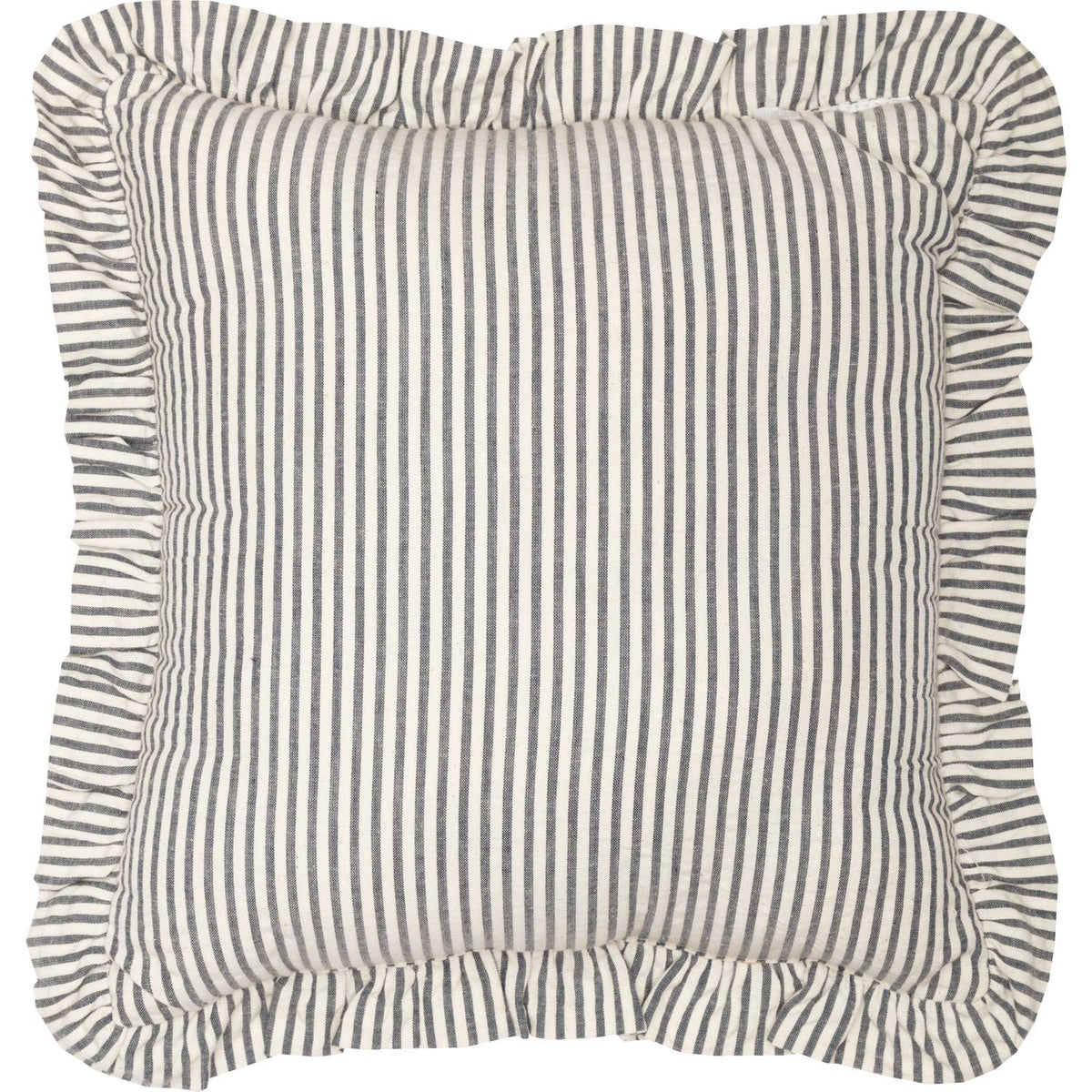 Farmhouse Ticking Stripe Throw Pillow Hatteras 12"