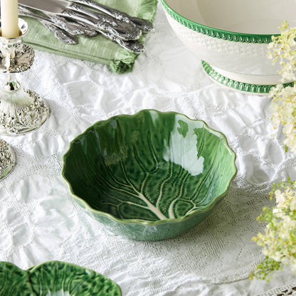 Le Jardin Cabbage 3-D Soup Bowl- 40 oz