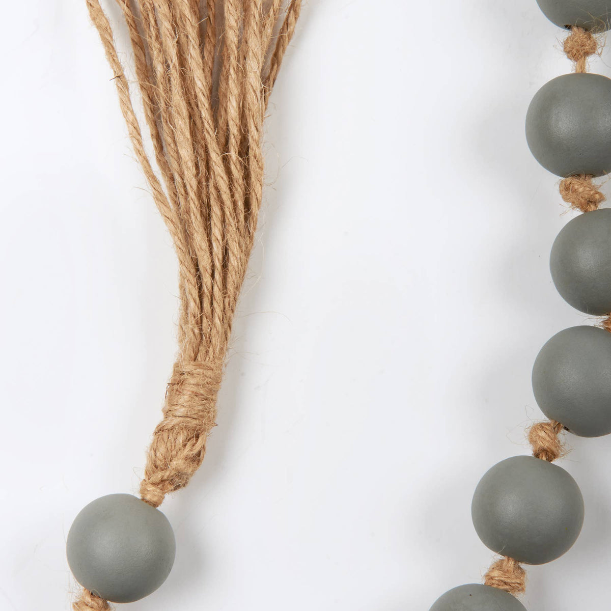 Knotted Sea Glass Garland