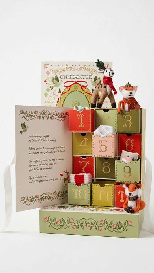 Enchanted Forest Bath & Body Advent Calendar Gift Set
