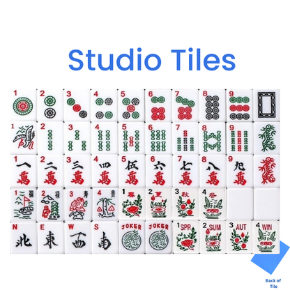 Mahjong Bundle in Canvas Tote– American Mahjong Game Set