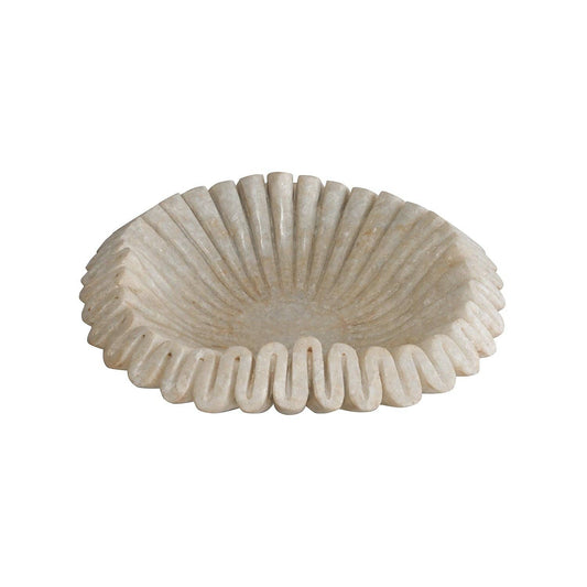 White Marble Context Bowl
