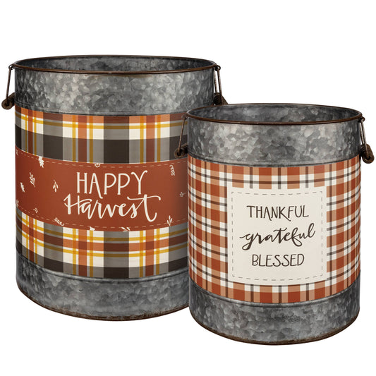 Happy Harvest Bucket Set