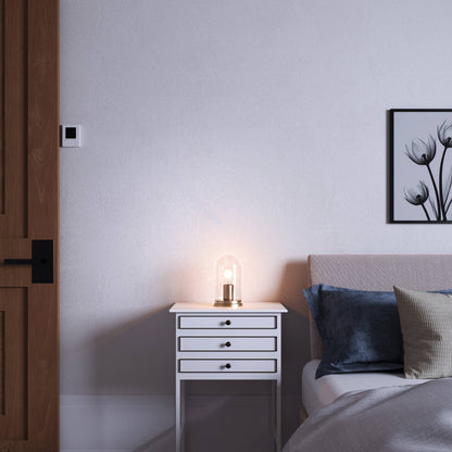 Sale - Atlas Modern Gold 1-light Metal & Glass Table Lamp