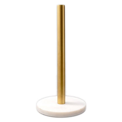 White Marble Paper Towel Holder