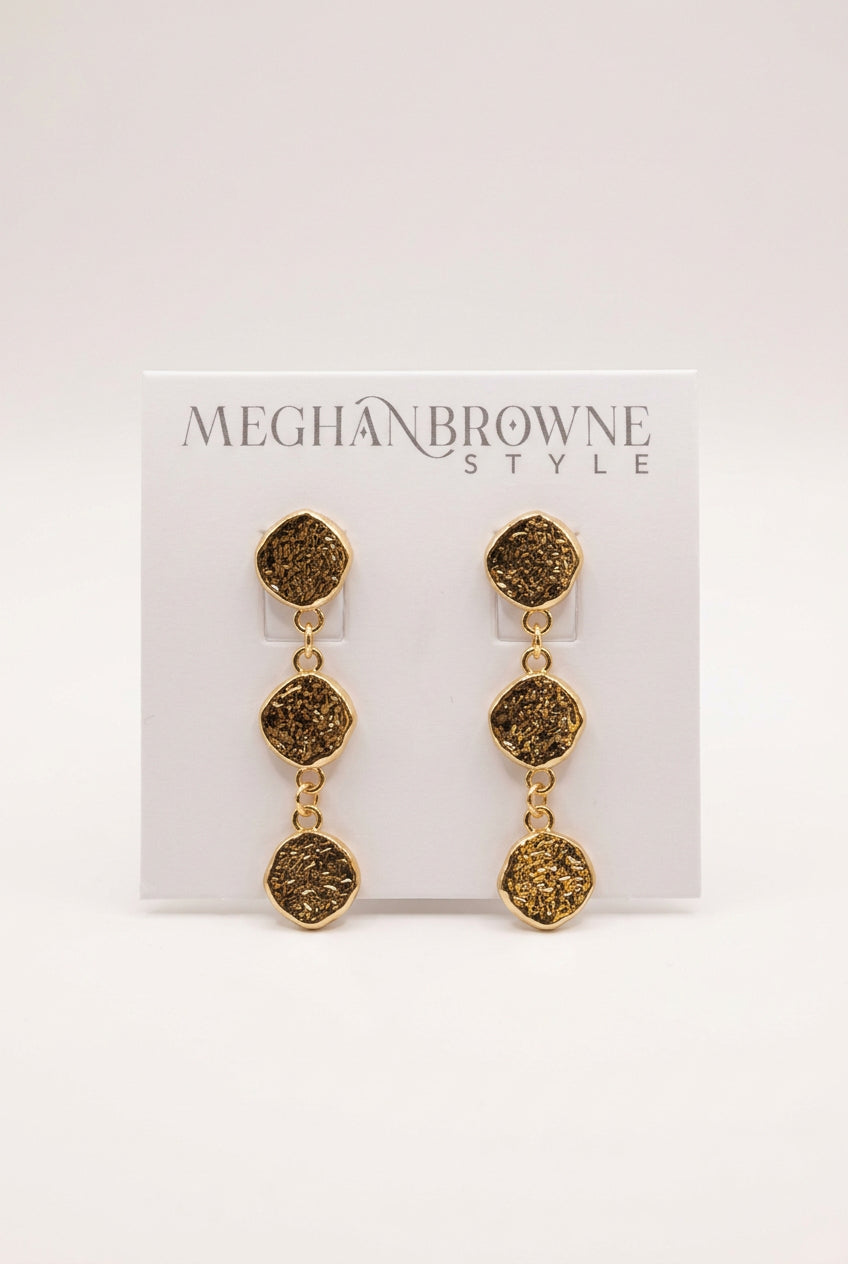 Vita Gold Earrings