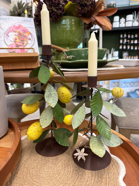 Metal Taper Lemons Set