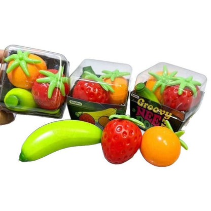 Fruit Party NeeDoh Squishy Toy Set
