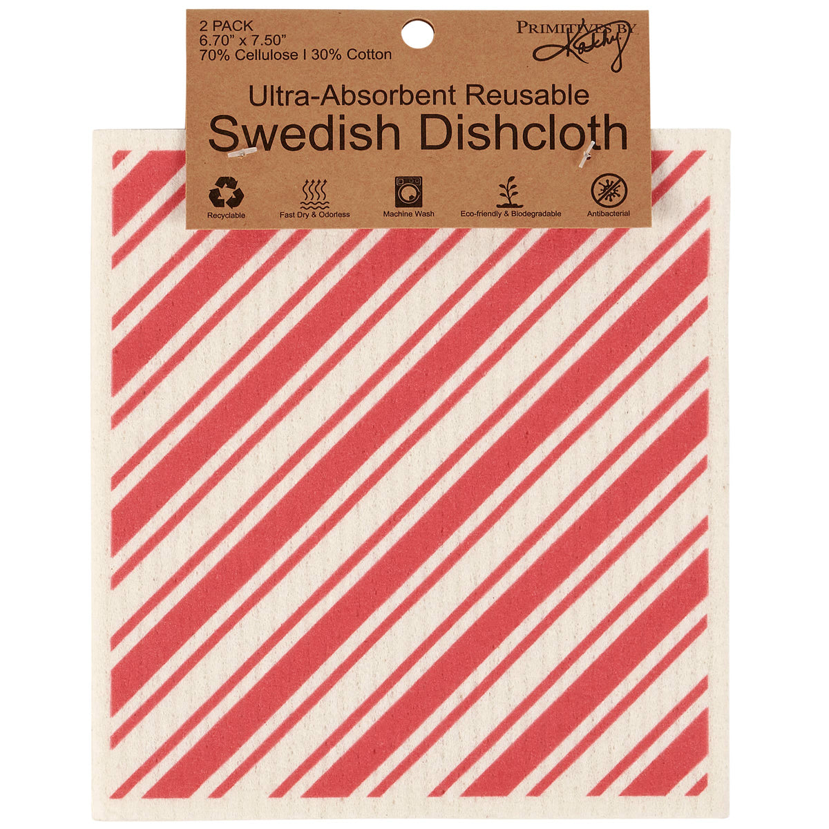 Christmas Baking Swedish Dishcloth Set