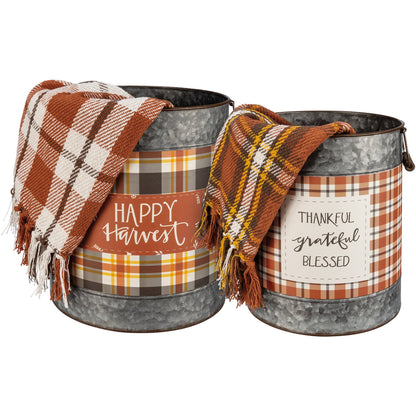 Happy Harvest Bucket Set