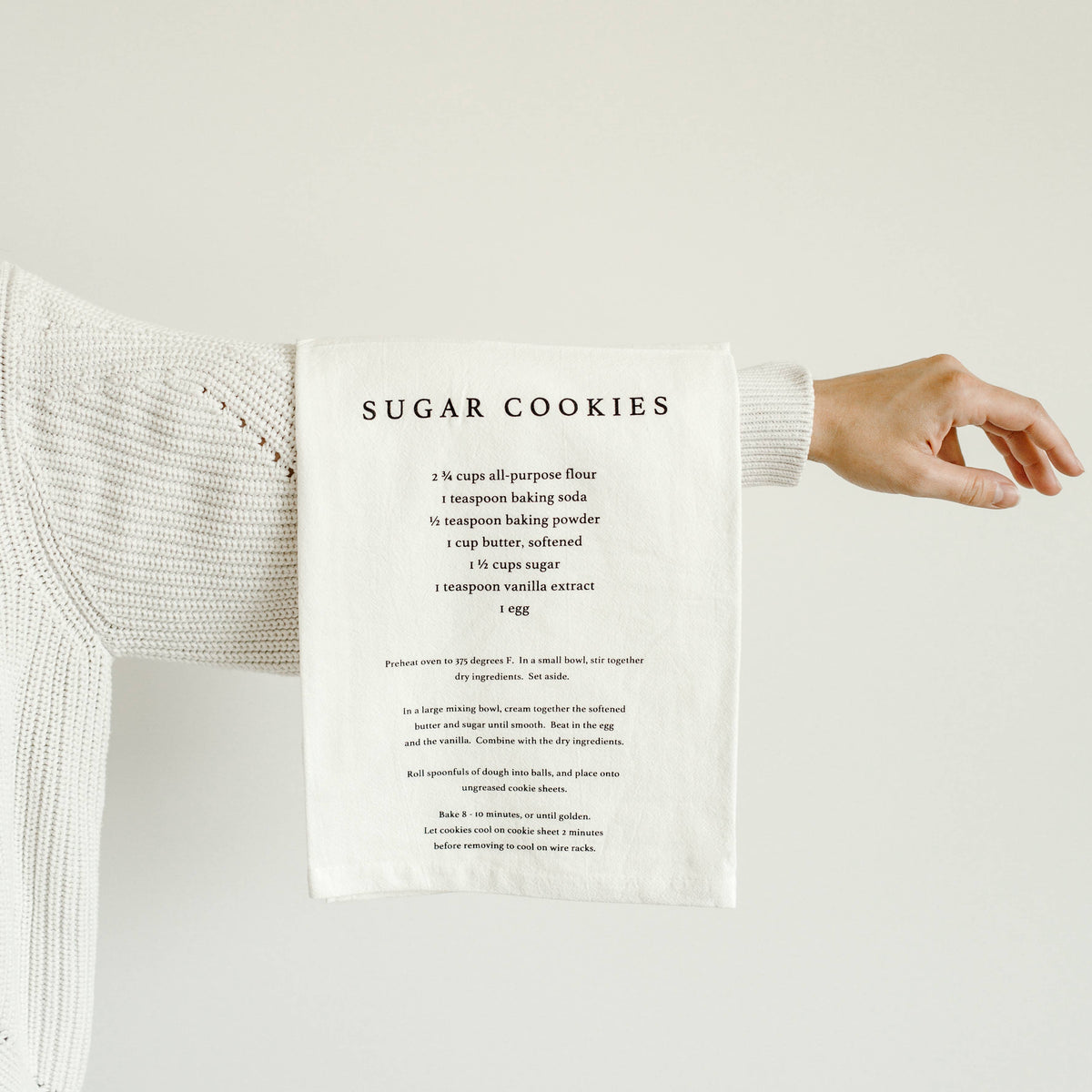 Sugar Cookies Hand Towel - Christmas Decor & Gifts