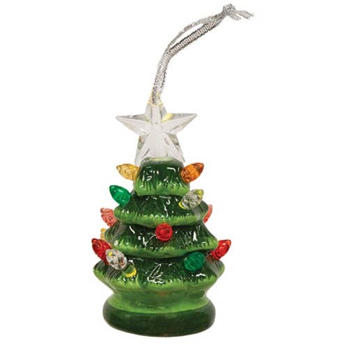 Ceramic Tree Glow Ornament