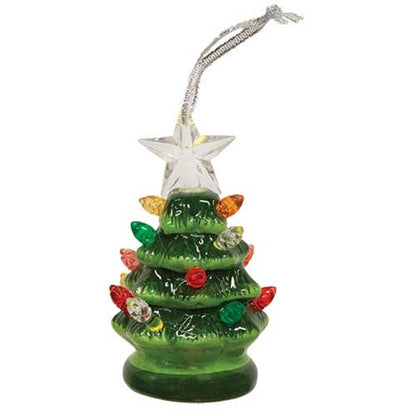 Ceramic Tree Glow Ornament