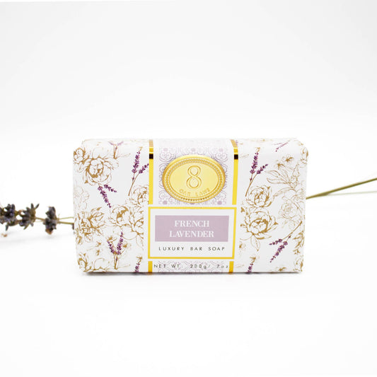 Bar Soap - French Lavender & Cedar Scent, 7oz