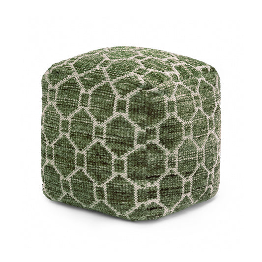 Athens Pouf - Green
