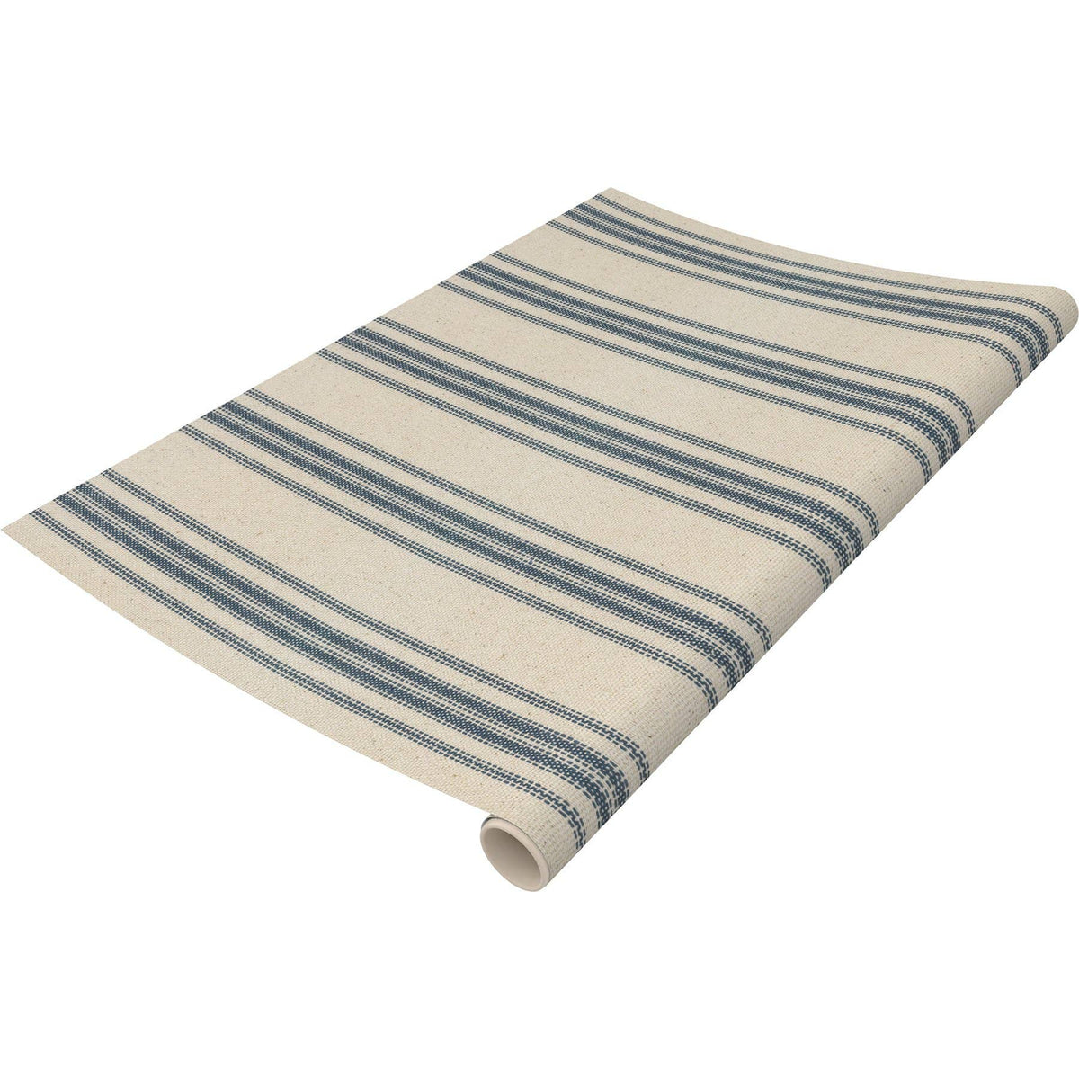 Blue Stripe Paper Table Runner
