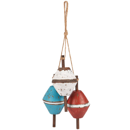 Wooden Bobbers Hanging Decor