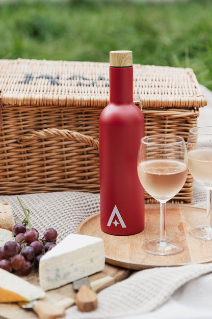 Double Wall Travel Wine Bottle - 750ml