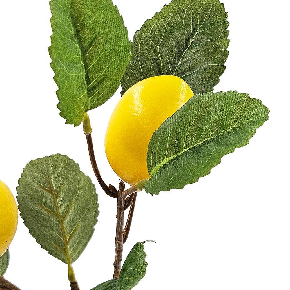 33.5"H Faux Lemon Branch