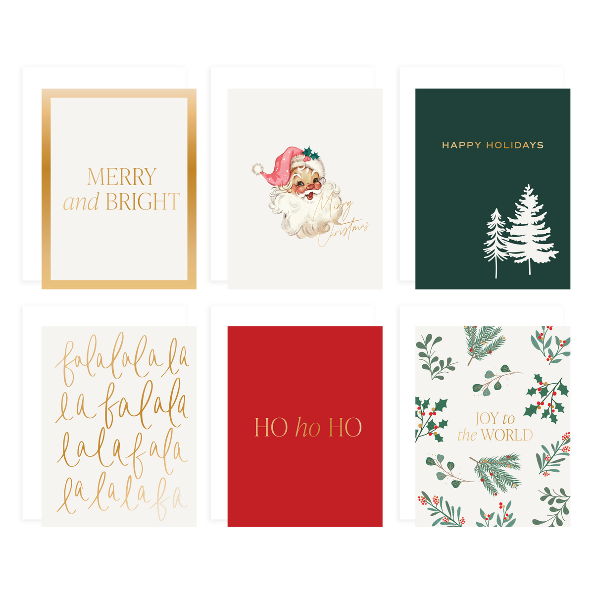 Assorted Holiday Cards Boxed Set - Christmas Cards