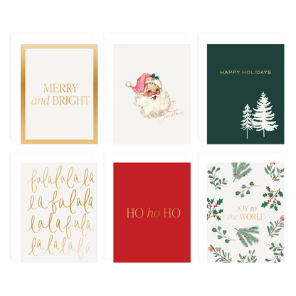 Assorted Holiday Cards Boxed Set - Christmas Cards