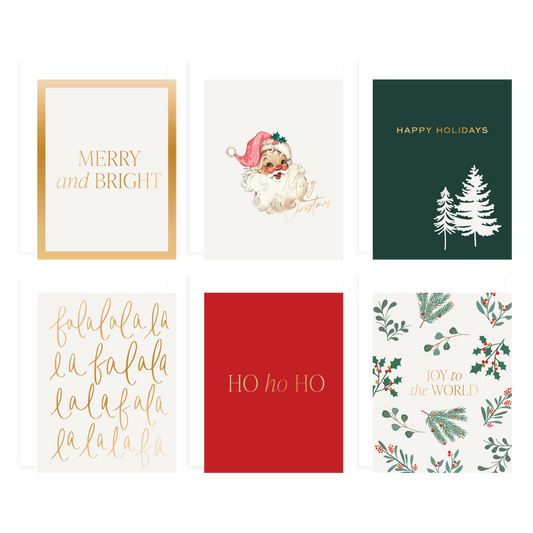 Assorted Holiday Cards Boxed Set - Christmas Cards