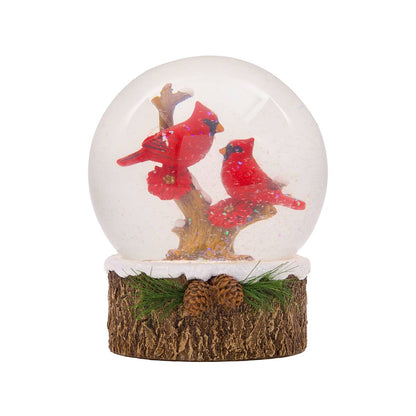 Christmas Cardinal Water Globe